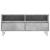 Comodă TV, gri beton, 100x34,5x44,5 cm, lemn prelucrat GartenMobel Dekor
