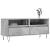Comodă TV, gri beton, 100x34,5x44,5 cm, lemn prelucrat GartenMobel Dekor