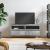 Comodă TV, gri beton, 100x34,5x44,5 cm, lemn prelucrat GartenMobel Dekor