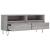 Comodă TV, gri sonoma, 100x34,5x44,5 cm, lemn prelucrat GartenMobel Dekor