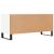 Comodă TV, alb, 100x34,5x44,5 cm, lemn prelucrat GartenMobel Dekor