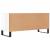 Comodă TV, alb extralucios, 100x34,5x44,5 cm, lemn prelucrat GartenMobel Dekor