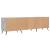 Comodă TV, gri beton, 150x30x44,5 cm, lemn prelucrat GartenMobel Dekor