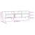 Comodă TV, gri beton, 150x30x44,5 cm, lemn prelucrat GartenMobel Dekor