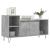 Comodă TV, gri beton, 100x35x55 cm, lemn prelucrat GartenMobel Dekor