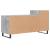 Comodă TV, gri beton, 100x35x55 cm, lemn prelucrat GartenMobel Dekor