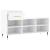 Pantofar, alb, 102x36x60 cm, lemn compozit GartenMobel Dekor