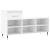 Pantofar, alb, 102x36x60 cm, lemn compozit GartenMobel Dekor