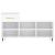 Pantofar, alb extralucios, 102x36x60 cm, lemn compozit GartenMobel Dekor