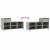 Pantofar, gri sonoma, 102x36x60 cm, lemn prelucrat GartenMobel Dekor