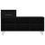 Pantofar, negru, 102x36x60 cm, lemn compozit GartenMobel Dekor