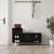 Pantofar, negru, 102x36x60 cm, lemn compozit GartenMobel Dekor