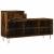 Pantofar, stejar fumuriu, 102x36x60 cm, lemn prelucrat GartenMobel Dekor