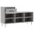 Pantofar, gri sonoma, 102x36x60 cm, lemn prelucrat GartenMobel Dekor