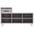 Pantofar, gri sonoma, 102x36x60 cm, lemn prelucrat GartenMobel Dekor