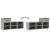 Pantofar, gri sonoma, 102x36x60 cm, lemn prelucrat GartenMobel Dekor
