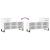 Pantofar, alb, 102x36x60 cm, lemn compozit GartenMobel Dekor