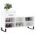 Pantofar, alb extralucios, 102x36x60 cm, lemn compozit GartenMobel Dekor
