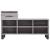 Pantofar, gri sonoma, 102x36x60 cm, lemn prelucrat GartenMobel Dekor