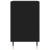 Pantofar, negru, 102x36x60 cm, lemn compozit GartenMobel Dekor