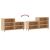 Pantofar, stejar sonoma, 102x36x60 cm, lemn prelucrat GartenMobel Dekor