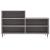 Pantofar, gri sonoma, 102x36x60 cm, lemn prelucrat GartenMobel Dekor
