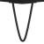 Pantofar, negru, 102x36x60 cm, lemn compozit GartenMobel Dekor