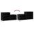 Pantofar, negru, 102x36x60 cm, lemn compozit GartenMobel Dekor