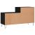 Pantofar, negru, 102x36x60 cm, lemn compozit GartenMobel Dekor