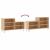 Pantofar, stejar sonoma, 102x36x60 cm, lemn prelucrat GartenMobel Dekor