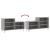 Pantofar, gri sonoma, 102x36x60 cm, lemn prelucrat GartenMobel Dekor