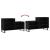 Pantofar, negru, 102x36x60 cm, lemn compozit GartenMobel Dekor