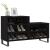 Pantofar, negru, 102x36x60 cm, lemn compozit GartenMobel Dekor