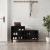 Pantofar, negru, 102x36x60 cm, lemn compozit GartenMobel Dekor