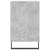 Pantofar, gri beton, 102x36x60 cm, lemn prelucrat GartenMobel Dekor