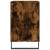 Pantofar, stejar fumuriu, 102x36x60 cm, lemn prelucrat GartenMobel Dekor