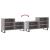 Pantofar, gri sonoma, 102x36x60 cm, lemn prelucrat GartenMobel Dekor