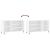 Pantofar, alb, 102x36x60 cm, lemn compozit GartenMobel Dekor