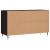 Pantofar, negru, 102x36x60 cm, lemn compozit GartenMobel Dekor