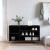 Pantofar, negru, 102x36x60 cm, lemn compozit GartenMobel Dekor
