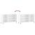 Pantofar, alb extralucios, 102x36x60 cm, lemn compozit GartenMobel Dekor