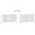 Pantofar, alb, 102x36x60 cm, lemn compozit GartenMobel Dekor