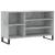 Pantofar, gri beton, 102x36x60 cm, lemn prelucrat GartenMobel Dekor