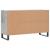 Pantofar, gri beton, 102x36x60 cm, lemn prelucrat GartenMobel Dekor