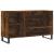 Pantofar, stejar fumuriu, 102x36x60 cm, lemn prelucrat GartenMobel Dekor