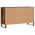 Pantofar, stejar fumuriu, 102x36x60 cm, lemn prelucrat GartenMobel Dekor