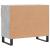 Pantofar, gri beton, 70x36x60 cm, lemn prelucrat GartenMobel Dekor