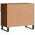 Pantofar, stejar maro, 70x36x60 cm, lemn prelucrat GartenMobel Dekor