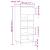 Pantofar, negru, 40x36x105 cm, lemn compozit GartenMobel Dekor