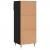Pantofar, negru, 40x36x105 cm, lemn compozit GartenMobel Dekor